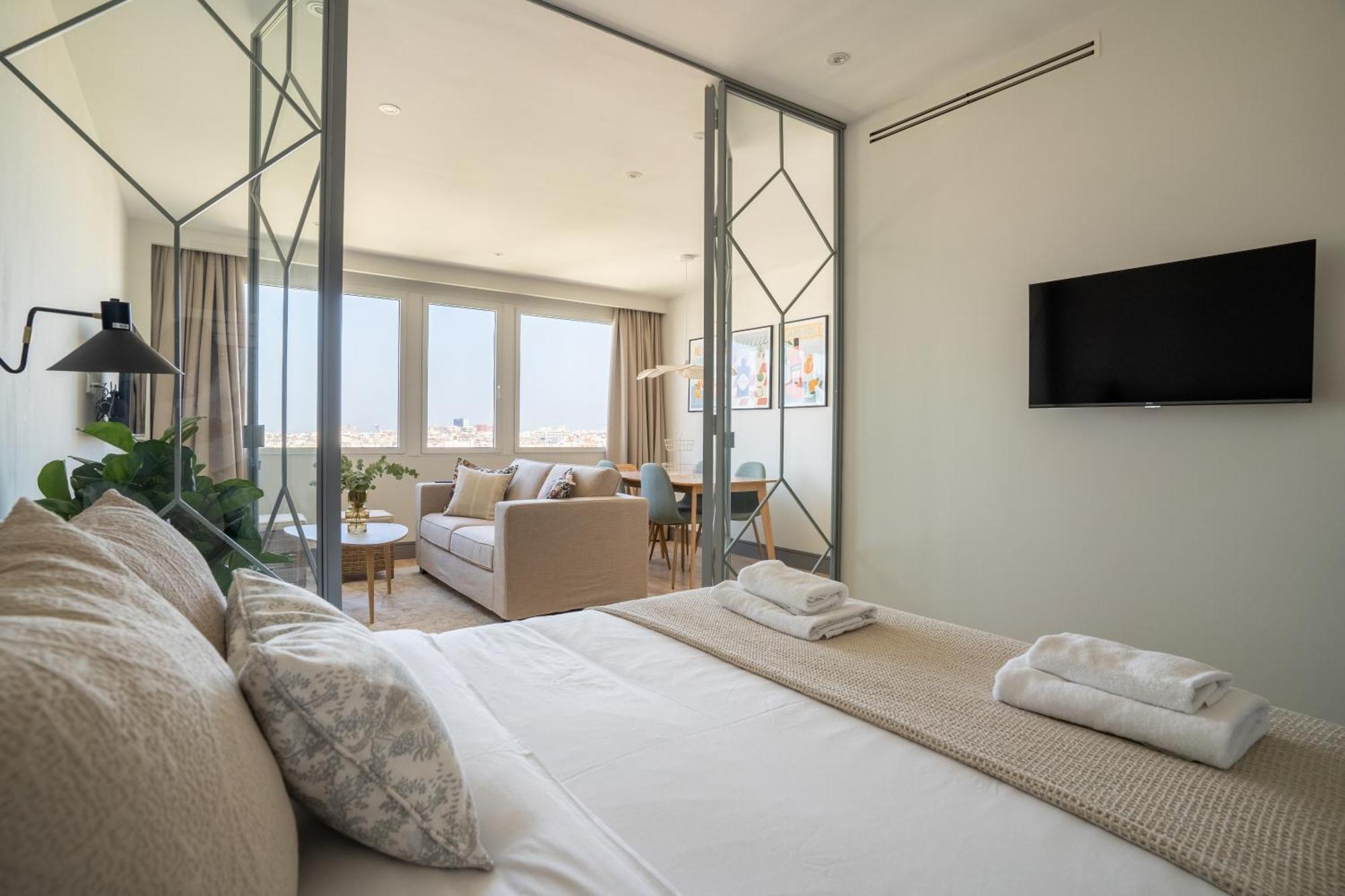 Modern And Bright-2bedrooms 1bathroom-colon Appartement *